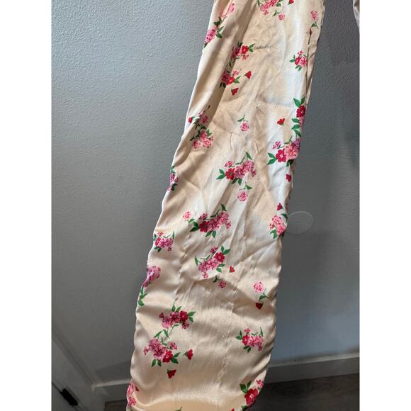 FOR LOVE & LEMONS Aster Floral Bodysuit in Peach Floral large - Picture 11 of 11